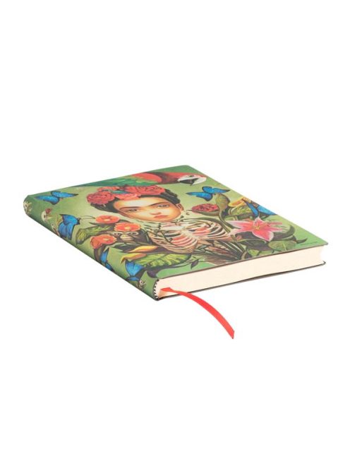 Paperblanks butikkönyv Frida midi vonalas (9781439765302)