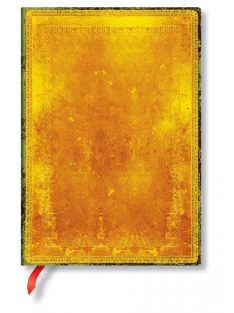 Paperblanks butikkönyv Ochre midi vonalas (9781439765425)