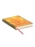 Paperblanks butikkönyv Ochre midi vonalas (9781439765425)