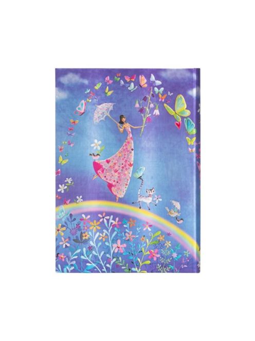Paperbalnks butikkönyv Spring Rainbow midi vonalas (9781439772423)