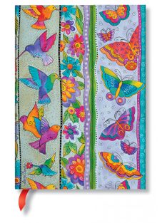  Paperblanks butikkönyv Hummingbirds & Flutterbyes midi vonalas (9781439772461)