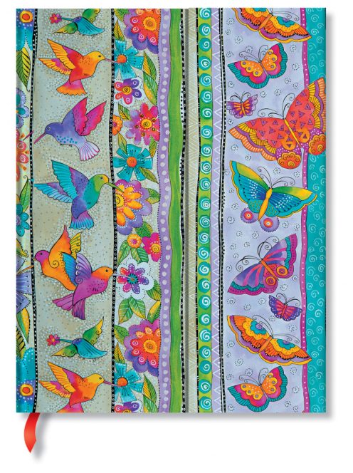 Paperblanks butikkönyv Hummingbirds & Flutterbyes ultra vonalas (9781439772515)