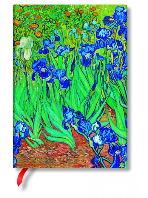 Paperblanks butikkönyv Van Gogh’s Irises midi üres (9781439782057)