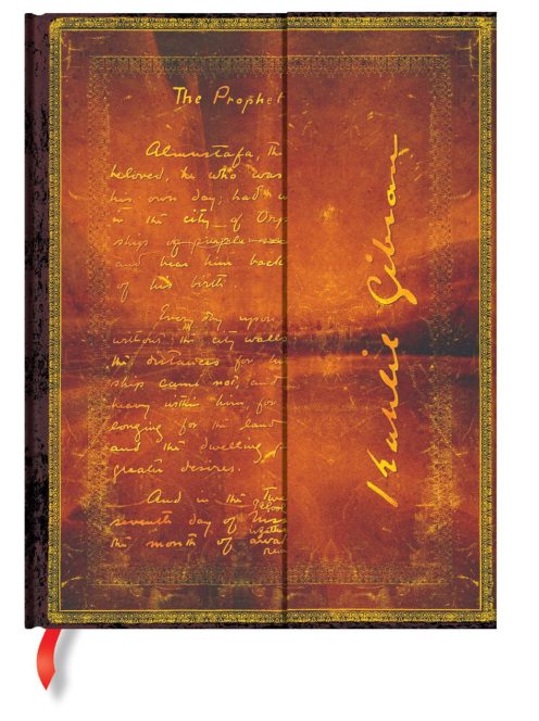Paperblanks butkkönyv Kahlil Gibran, The Prophet ultra vonalas (9781439792964)