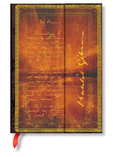 Paperblanks butkkönyv Kahlil Gibran, The Prophet midi vonalas (9781439792971)