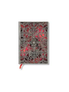   Paperblanks FLEXIS notesz, füzet Garnet midi vonalas (9781439794036)
