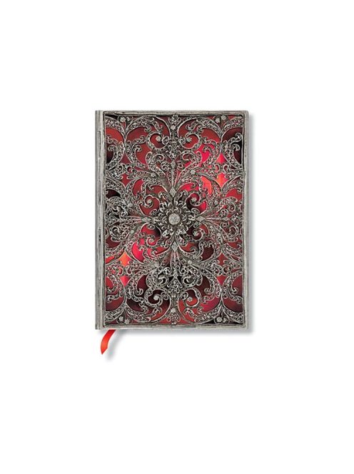 Paperblanks FLEXIS notesz, füzet Garnet midi vonalas (9781439794036)