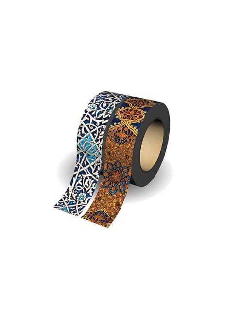 Paperblanks washi szalag Granada Turquoise/Safavid Indigo   (9781439794197)
