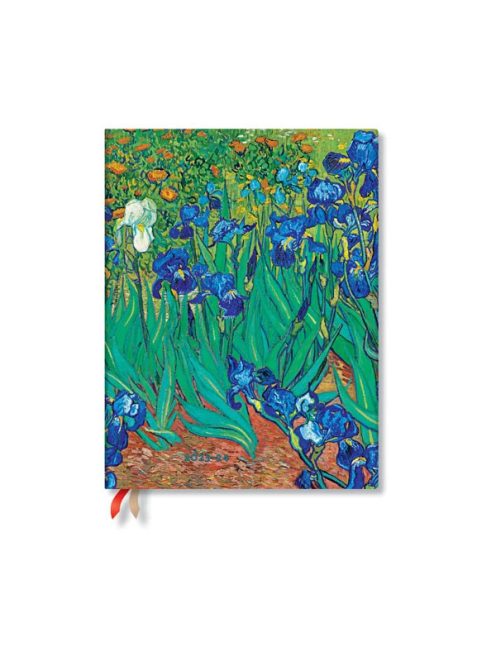 Paperblanks naptár (2023/24) 18 hónapos - Van Gogh’s Irises ultra vertikális (9781439794999)