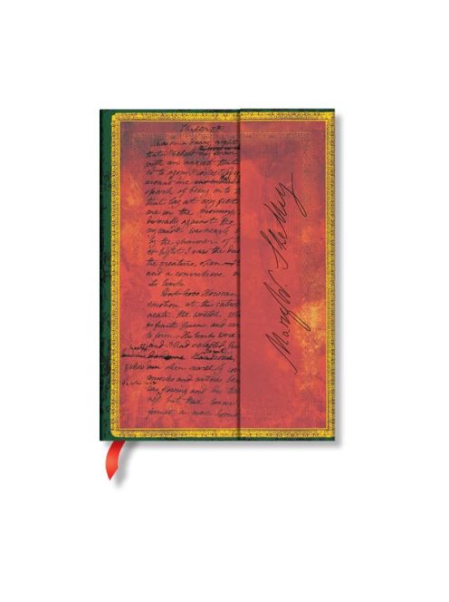 Paperblanks butikkönyv Mary Shelley, Frankenstein midi vonalas (9781439795965)