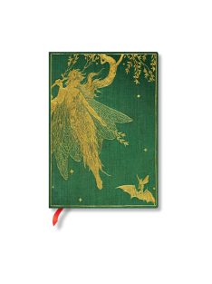   Paperblanks FLEXIS notesz, füzet Olive Fairy midi vonalas (9781439796412)