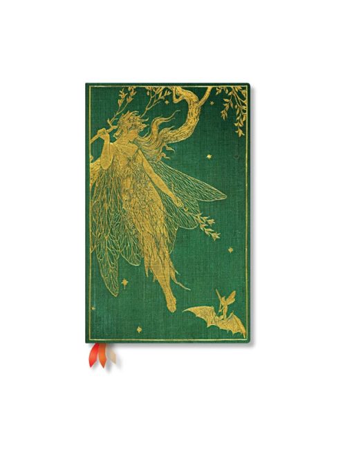 Paperblanks pontozott notesz (keményfedeles) Olive Fairy maxi pontozott (9781439796450)