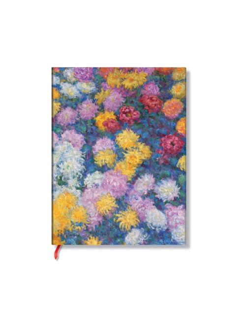 Paperblanks butikkönyv Monet’s Chrysanthemums ultra vonalas (9781439797129)