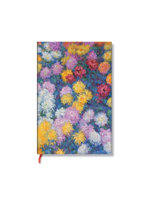 Paperblanks butikkönyv Monet’s Chrysanthemums mini vonalas (9781439797167)