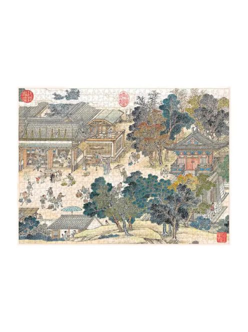 Paperblanks puzzle PA9979-6 (1000 db-os) Golden Age of Prosperity,An Era in Jinling
